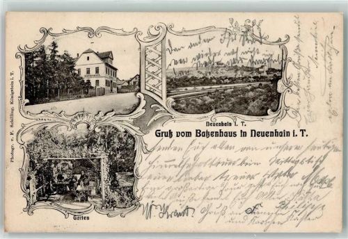 65812 W6232 Neuenhain , Taunus 1907 - Batzenhaus Gruss Garten