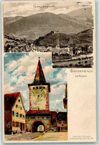 Gengenbach Obertor sign. C. Münch