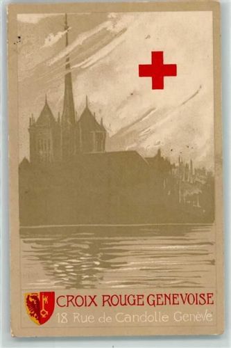 Genève 1919 Croix Rouge Genevoise AK