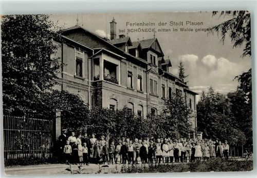 Schöneck Ferienheim d. Stadt Plauen Kindergruppe