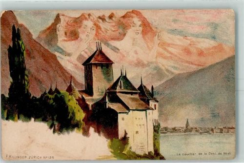 1899 F. Killinger Nr. 125 Lithographie AK