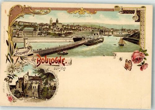 Boulogne-sur-Mer la Porte Coeyole Leuchtturm Carl Künzli Zürich