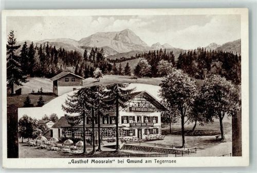 Gmund Gasthaus Moosrain Garten