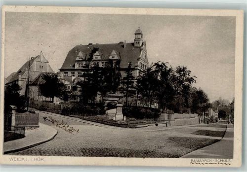 07570 O6518 Weida , Thür 1916 - Bismarck-Schule
