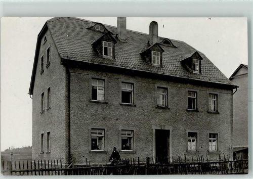 07349 O6861 Röttersdorf Foto AK Ort handschriftlich