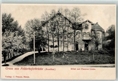 53809 W5207 Bröleck - Hotel Pension Linke Gruss Feldhoferbrücke Broelthal