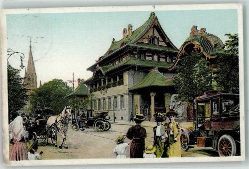 Tiergarten 1910 vor dem Zoologischen Garten Oldtimer