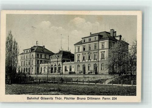 Gößnitz Bahnhof Gössnitz