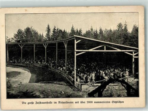 Heidenheim Heidenheimer Volksschauspiele Zuschauerhalle Naturtheater Schloß Hellenstein