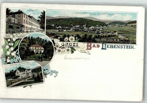 Bad Liebenstein Kurhaus Villa Feodora Schloss Altenstein Eisenbahn