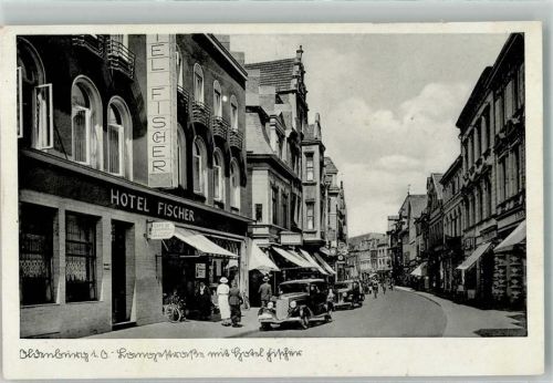 Oldenburg 1940 Hotel Fischer Auto