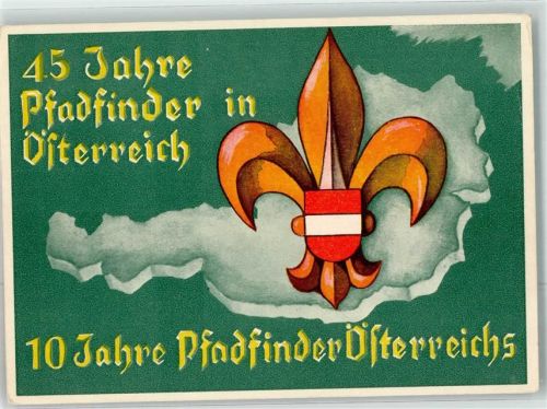 Wien 1956 45 Jahre in Österreich Festpostkarte + SST