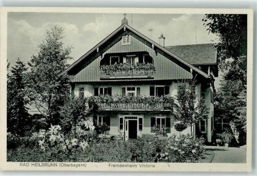 83670 W8173 Bad Heilbrunn - Fremdenheim Viktoria Garten