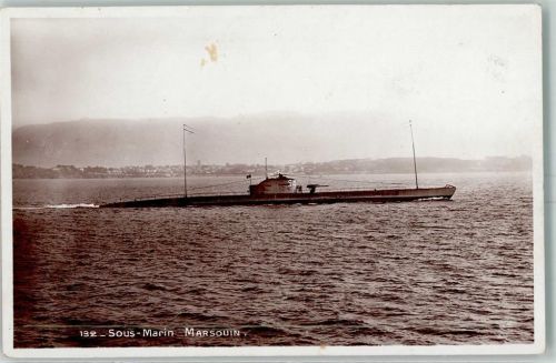 Sous Marin Marsouin AK U-Boot Foto AK