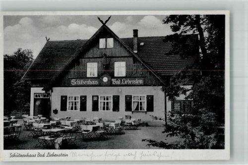 Bad Liebenstein Gasthaus Schützenhaus Gartenwirtschaft