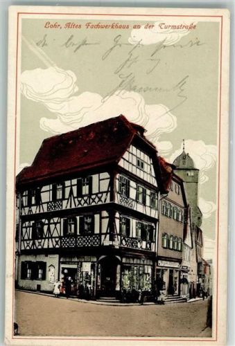 Lohr Turmstrasse Fachwerkhaus