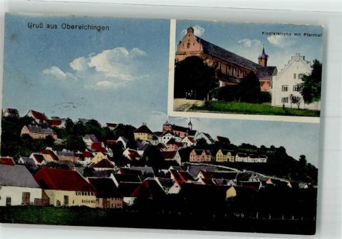 Oberelchingen Klosterkirche mit Pfarrhof