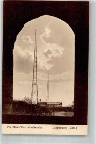 Langenberg Sendemast des Rheinland Westfalen-Sender