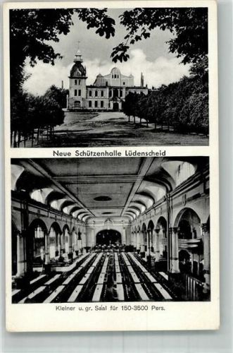 Lüdenscheid Neue Schützenhalle Kleiner und Grosser Saal