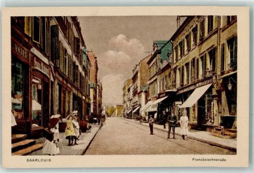 Saarlouis Französischestraße Geschäft W. Winkler