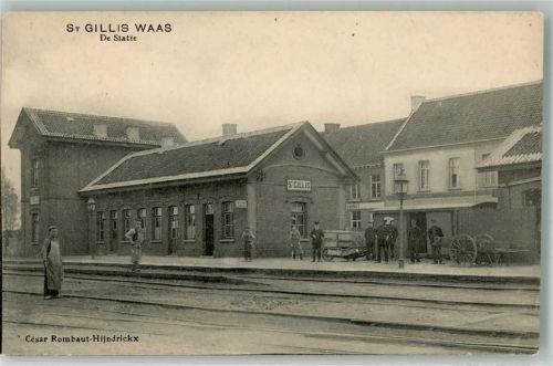 Beveren Gebrauchsspuren Bahnhof Sint-Gillis-Waas