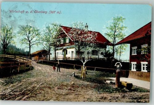 Gunzesried 1913 Apengasthaus Oberberg i. bayerischen Allgäu