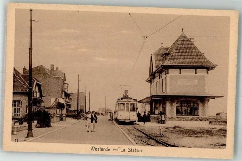 Westende Bahnhof Straßenbahn