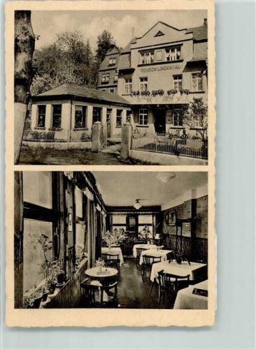 56859 W5584 Bullay - Pension Lindental Veranda Ort lt. Stempel