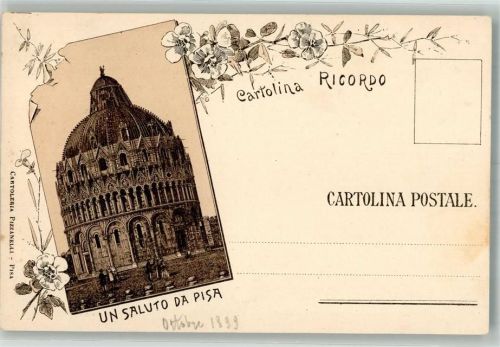 Pisa 1899 Gruß aus