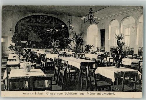 Münchenbernsdorf Gasthaus Schützenhaus Konzert- und Ballsaal