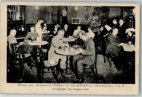 10115 W1000 Schöneberg - Gasthaus Cafe Konditorei Brunhildstraße