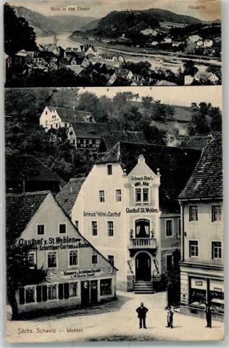 Wehlen Stadt Schmuck`s Hotel Gasthaus z. Stadt Wehlen