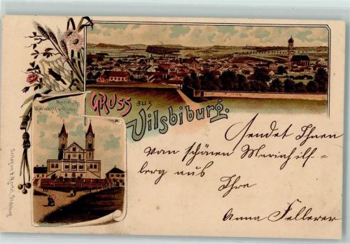 Vilsbiburg 1897 Mariahilf Mariahiilfs-Kirche