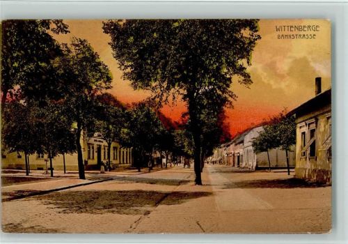 19322 O2900 Wittenberge , Prignitz 1907 - Wittenberge - Bahnstraße, Cramers Kunstanstalt Nr. 17167 AK