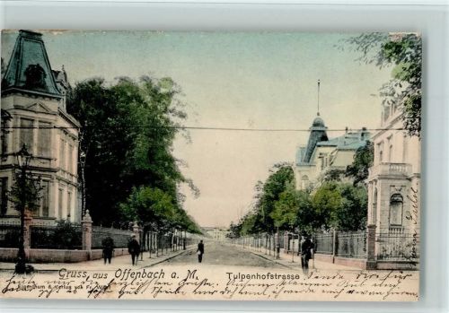 63065 W6050 Offenbach am Main 1903 - Tulpenhofstrasse AK