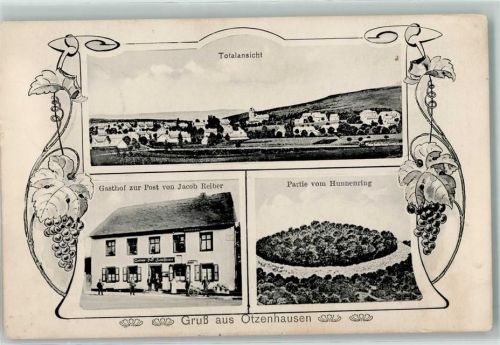 Otzenhausen 1914 Gasthaus Zur Post von Jacob Reiber Hunnenring