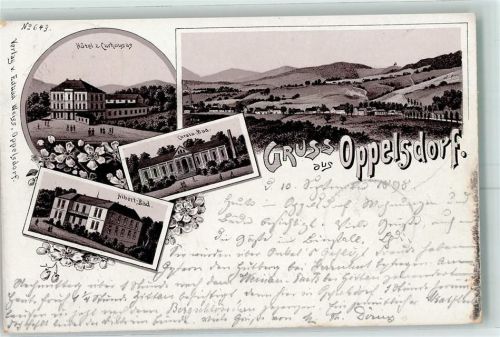 Bad Oppelsdorf 1898 Hotel Zum Kurhaus Albert-Bad Carola-Bad