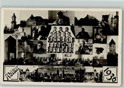 Illertissen 1936 Abitur Ort handschriftlich