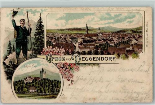 Deggendorf Wanderer Schloss Egg