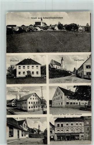 Schweitenkirchen Pfarrhof Gasthaus Mehringer Gasthaus Zur Post von Josef Hofstetter Filiale Urban Pfaffenhofen Kaufhaus