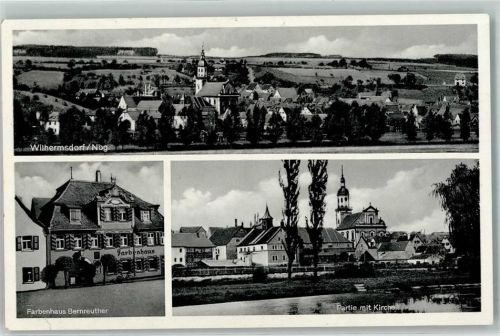 91452 W8534 Wilhermsdorf - Farbenhaus Bernreuther Kirche