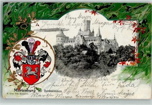 Nordstemmen 1901 Marienburg Wappen