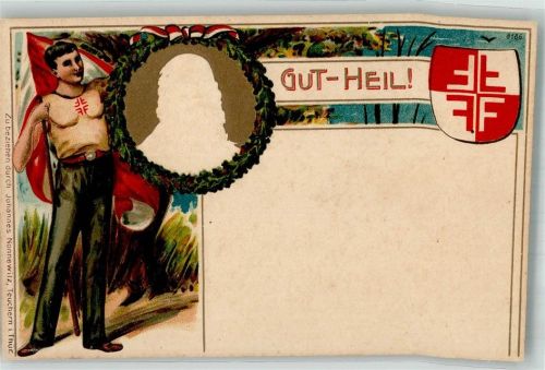 1906 - 1912 Gut Heil Fahnenträger