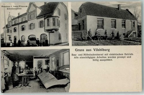 Vilsbiburg Wohnhaus und Möbelschreinerei Geeorg Wittman Werkstatt