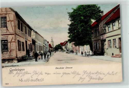 39638 O3570 Gardelegen 1905 - Stendaler Straße