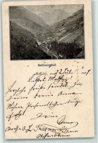 Sellrain 1897 Sellrainthal