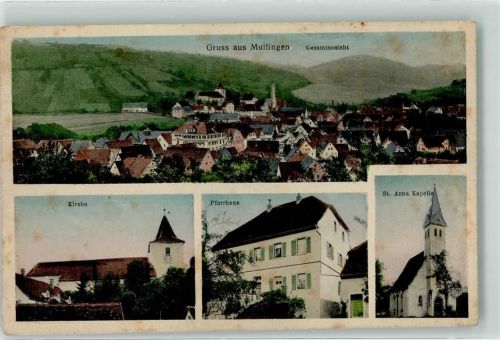 Mulfingen Kirche Pfarrhaus St. Anna Kapelle
