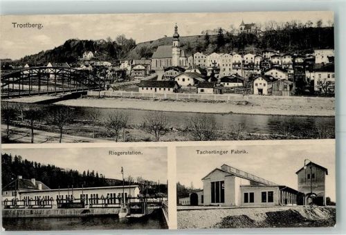 Trostberg Riegerstation Tachertinger Fabrik