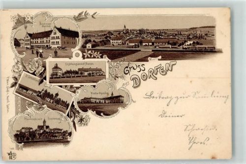 Dorfen Bachmayer Gasthaus Erziehungsanstalt Moosen St. Sebastian Kloster Alpasing Pfarrkirche Priesterhaus