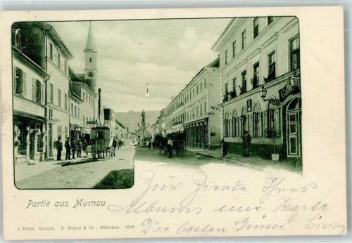 82418 W8110 Murnau a. Staffelsee - Postkutsche